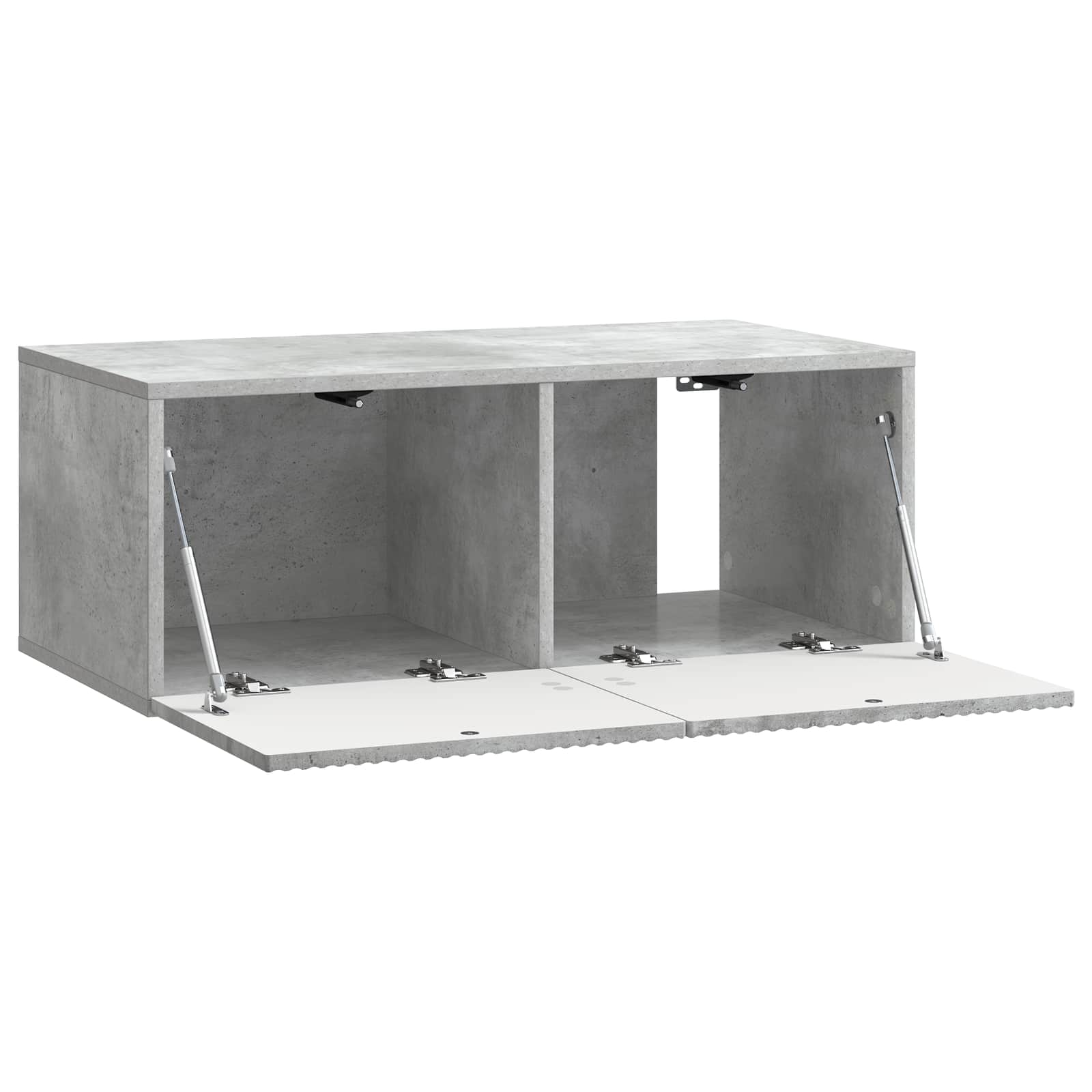 Sieninė TV spintelė Betono pilka 78,5 x 41 x 30 cm