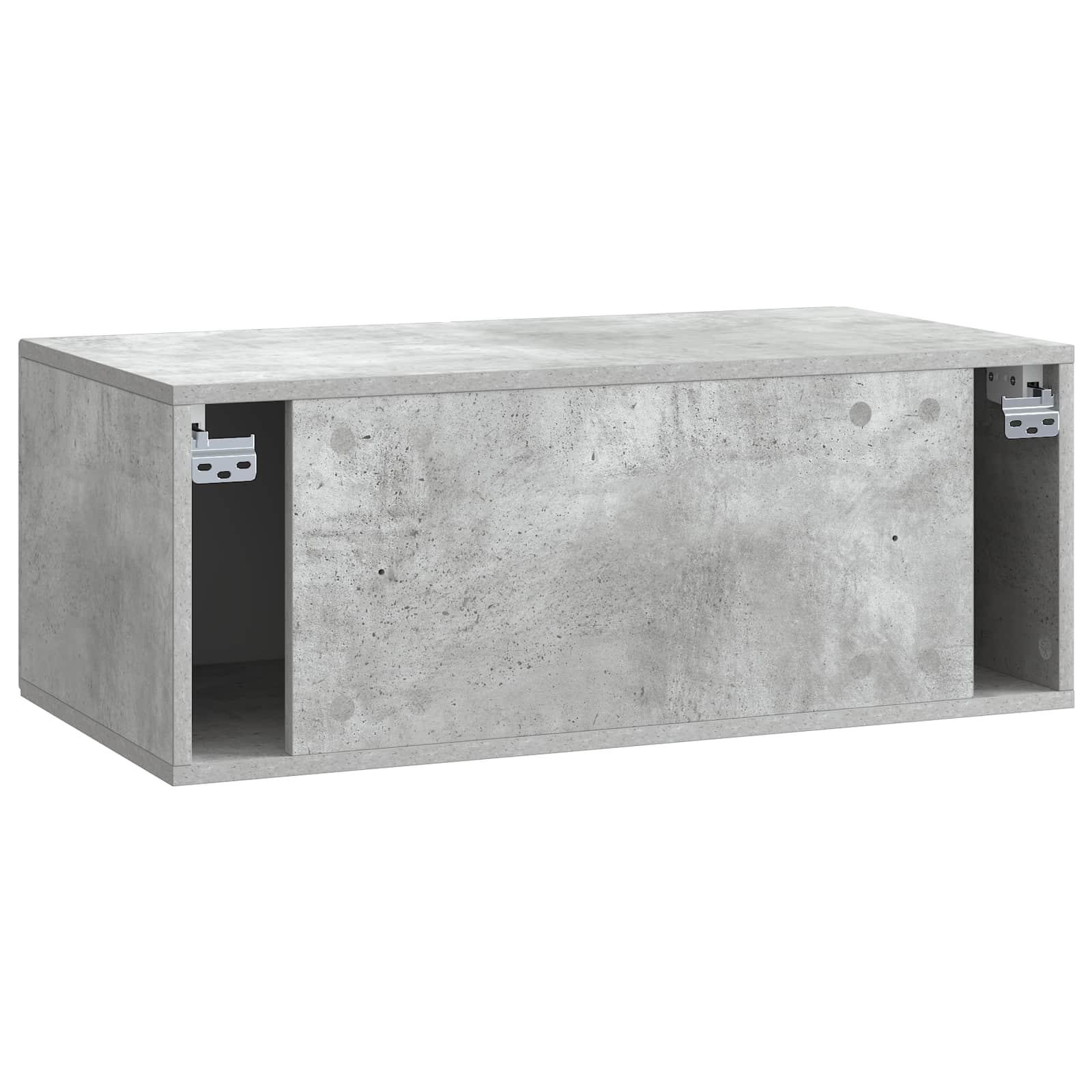 Sieninė TV spintelė Betono pilka 78,5 x 41 x 30 cm