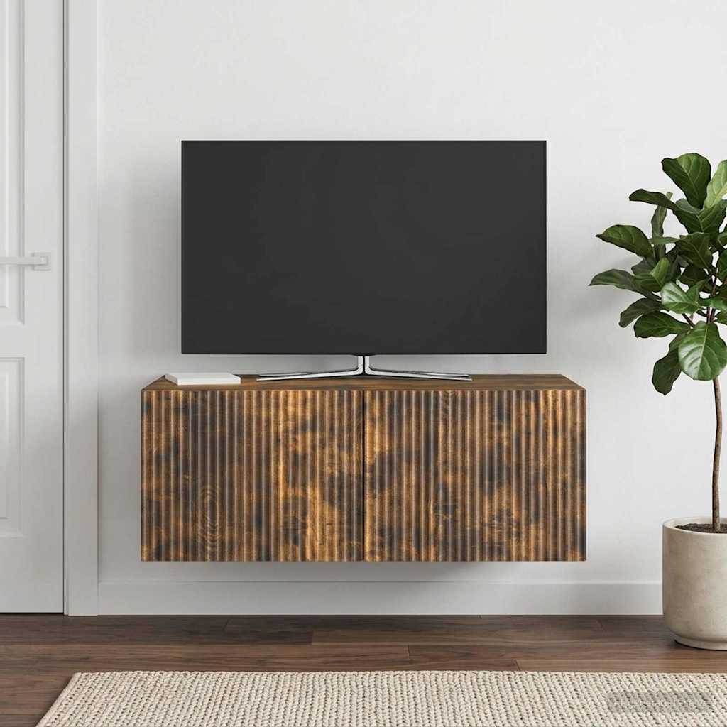 Sienas TV skapītis dūmu ozola 78,5 x 41 x 30 cm