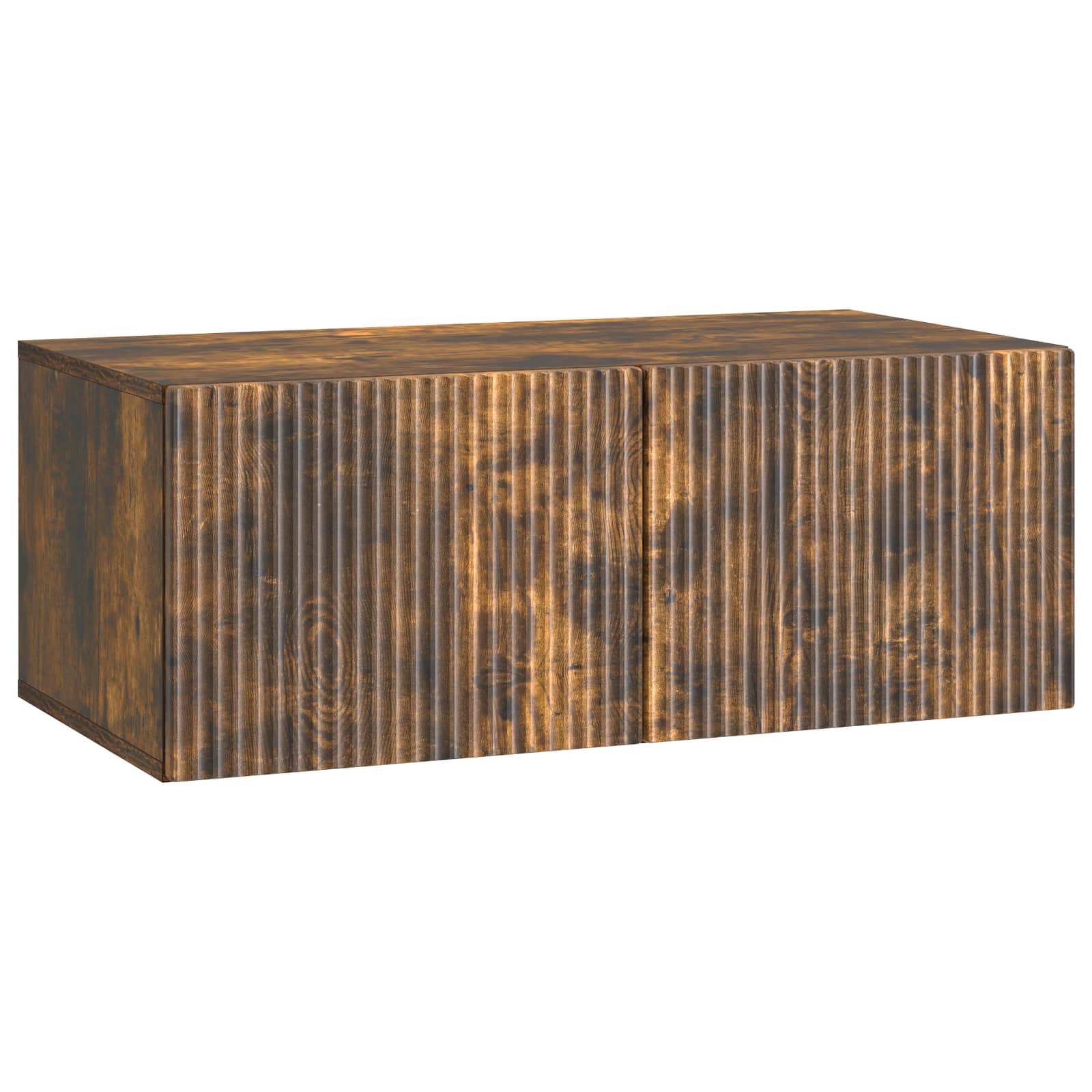 Sieninė TV spintelė Dūminio ąžuolo 78,5 x 41 x 30 cm
