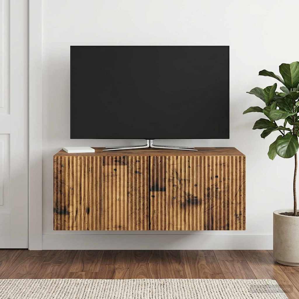 Sieninė TV spintelė Sendintos medienos 78,5 x 41 x 30 cm