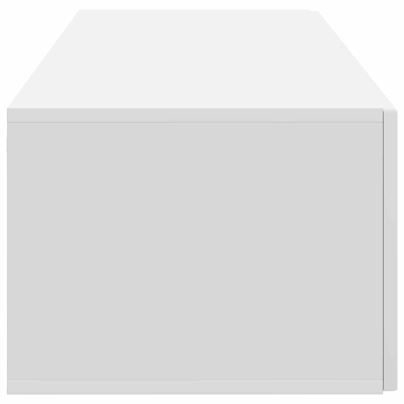 Sieninė TV spintelė Balta 98 x 41 x 30 cm Apdirbta mediena