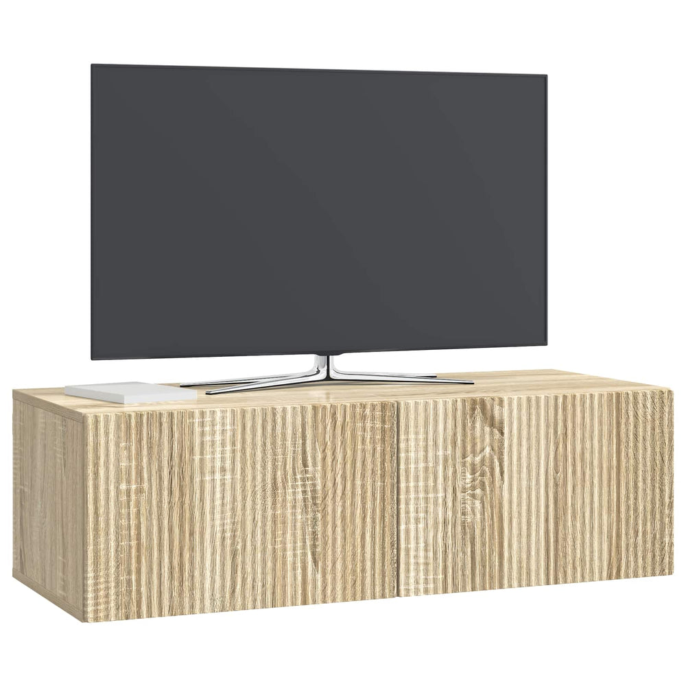 Sieninė TV spintelė Sonoma ąžuolas 98 x 41 x 30 cm