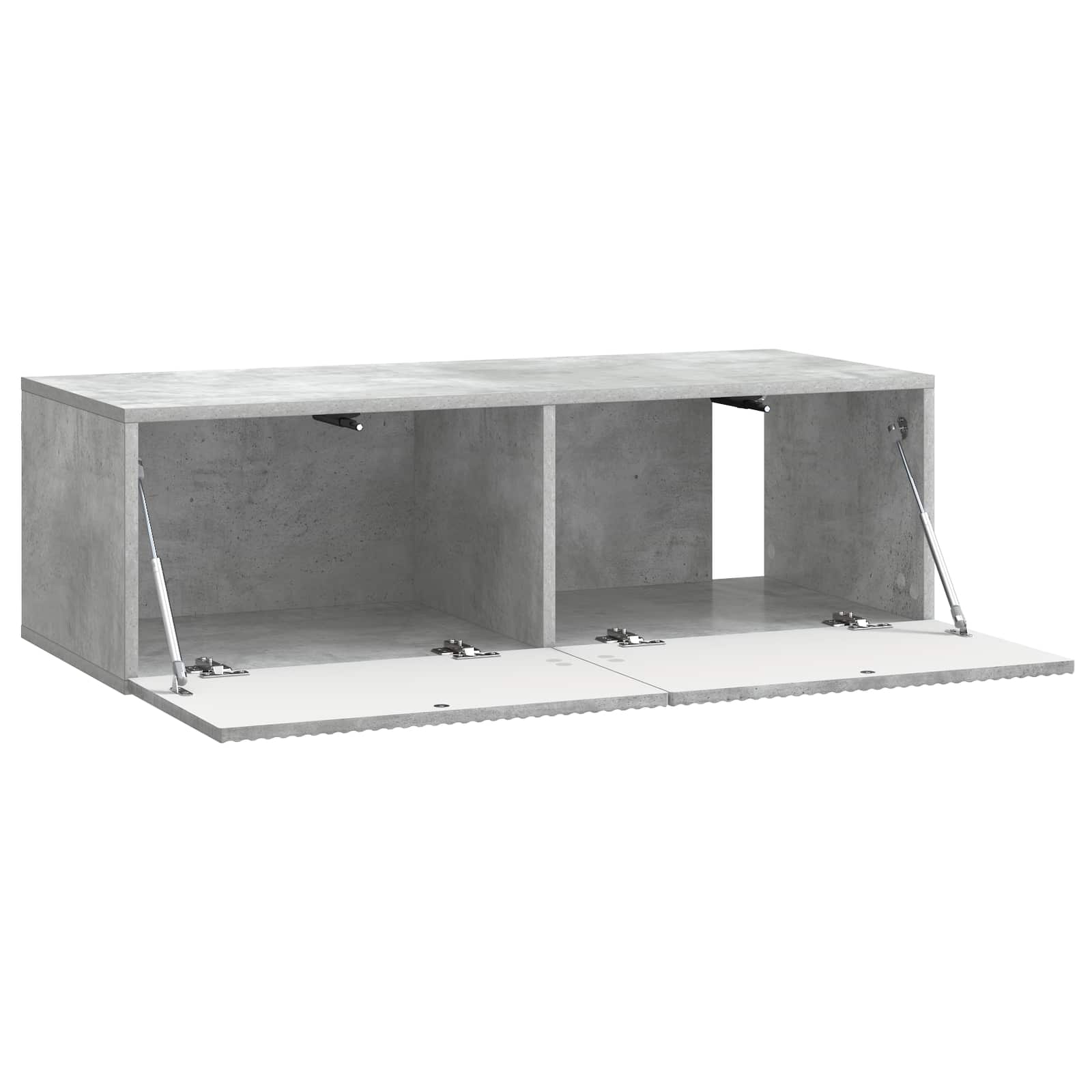 Sieninė TV spintelė Betono pilka 98 x 41 x 30 cm