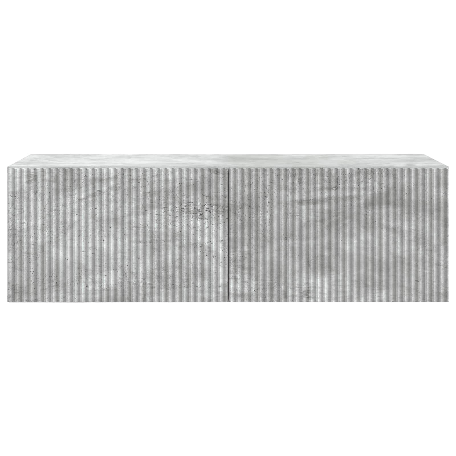 Sieninė TV spintelė Betono pilka 98 x 41 x 30 cm