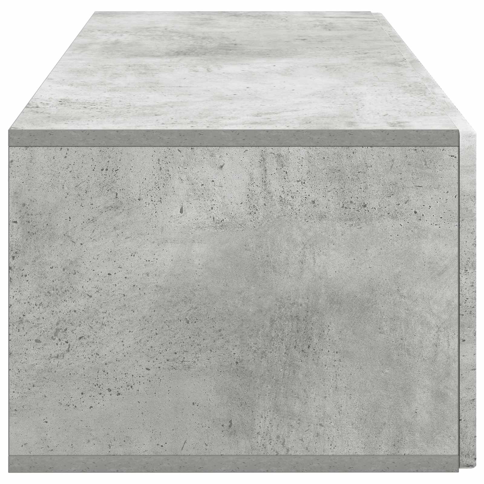 Sieninė TV spintelė Betono pilka 98 x 41 x 30 cm