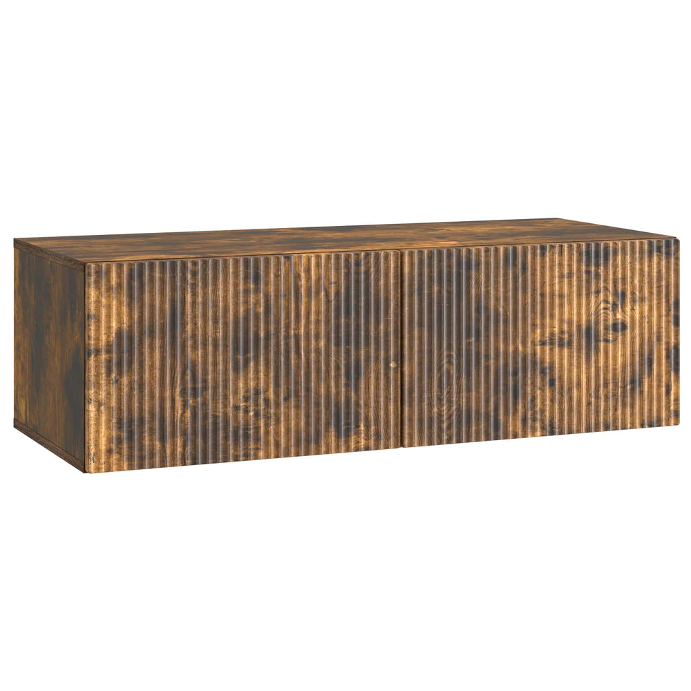 Sieninė TV spintelė Dūminio ąžuolo 98 x 41 x 30 cm