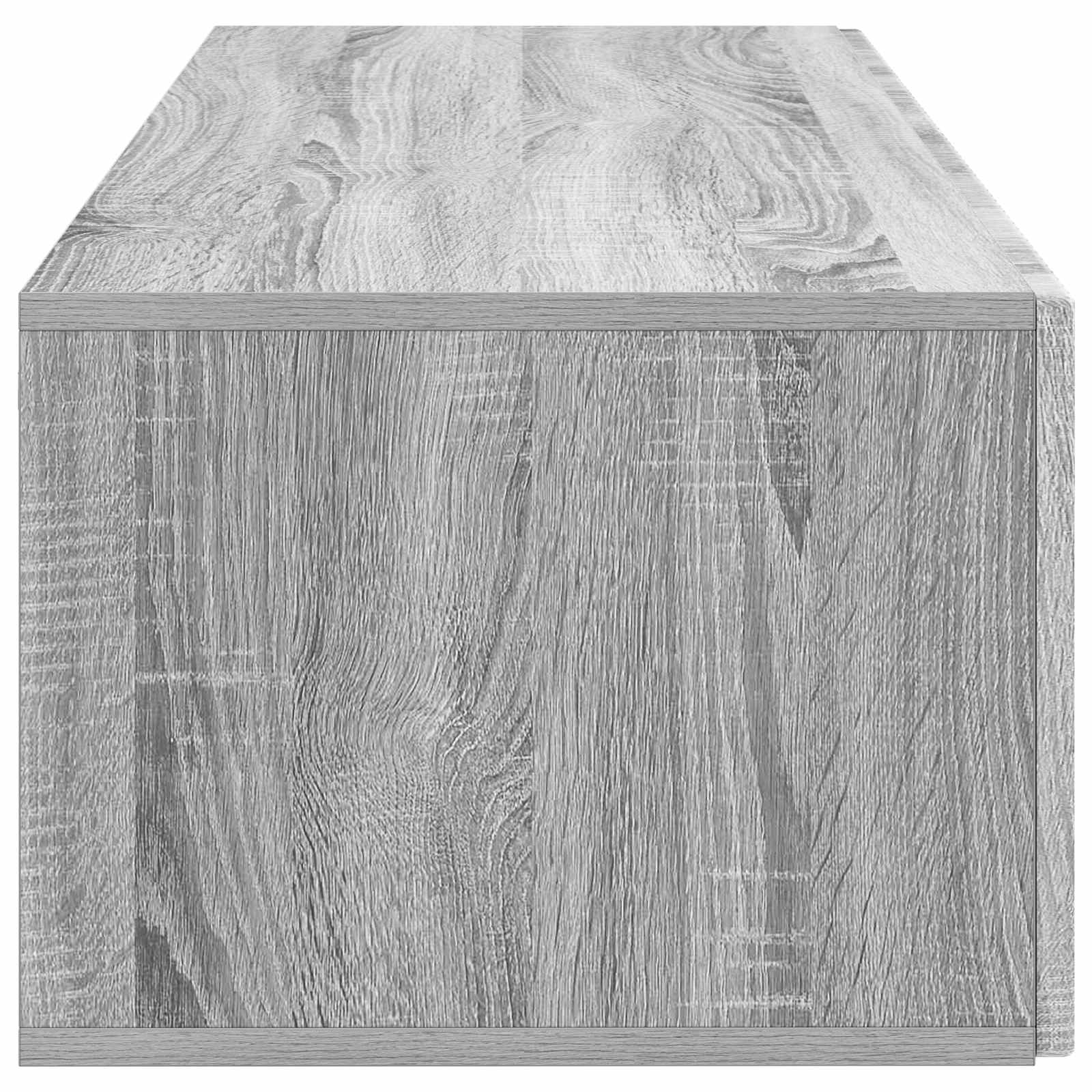 Sieninė TV spintelė Pilka sonoma ąžuolo 98 x 41 x 30 cm