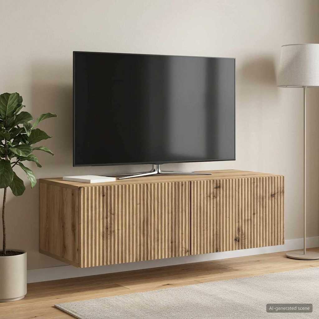 Sieninė TV spintelė Artisano ąžuolo 98 x 41 x 30 cm