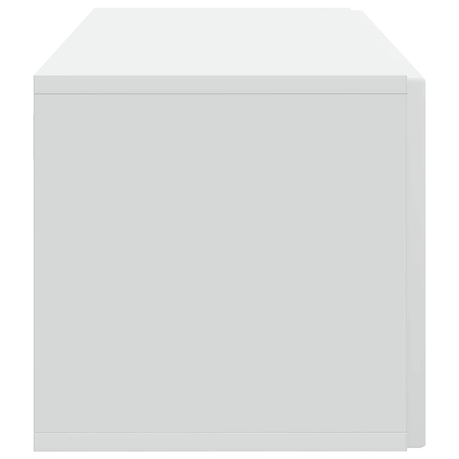 Sieninė TV spintelė Balta 59,5 x 31 x 30 cm Apdirbta mediena