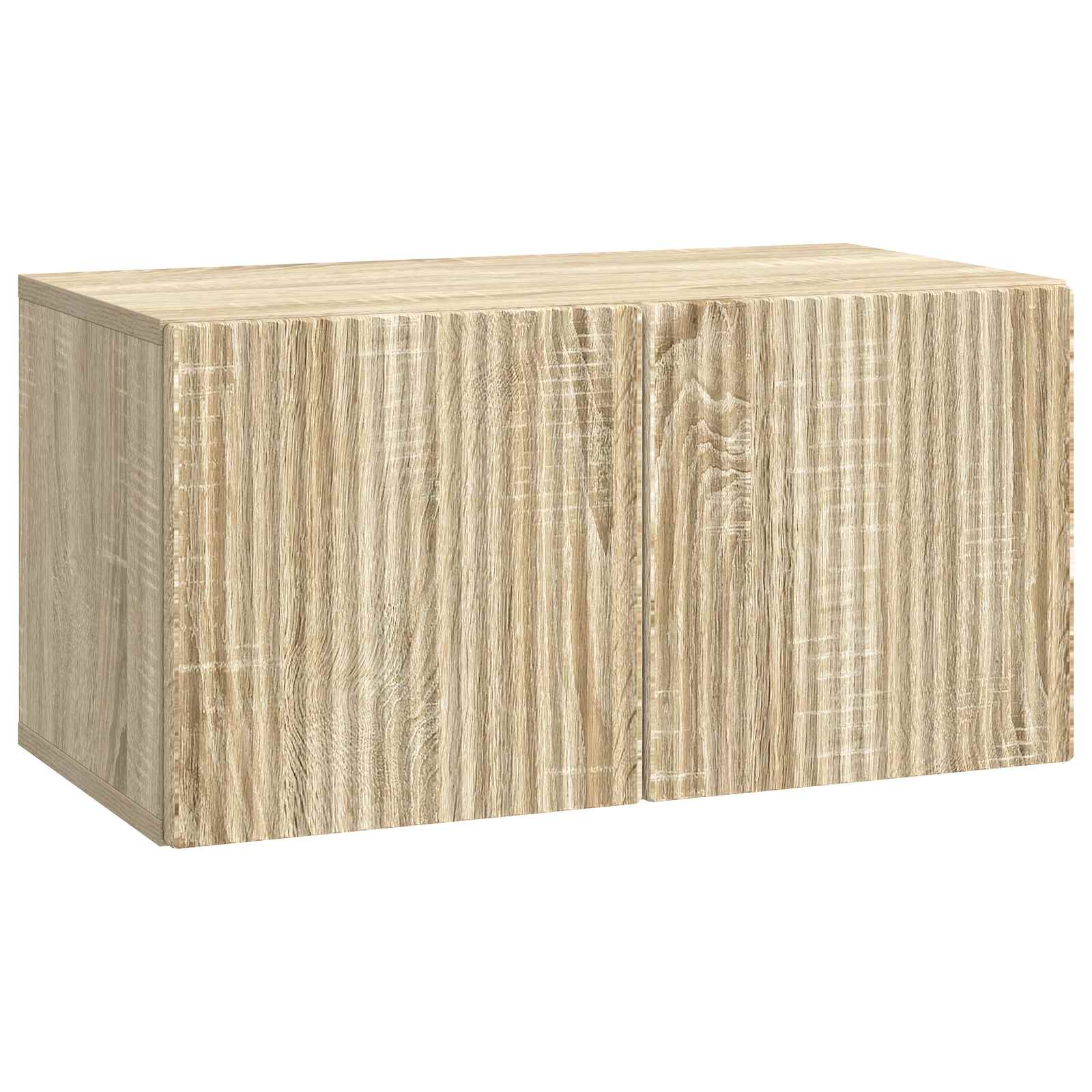Pie sienas stiprināms TV skapītis ozolkoka Sonoma 59,5 x 31 x 30 cm
