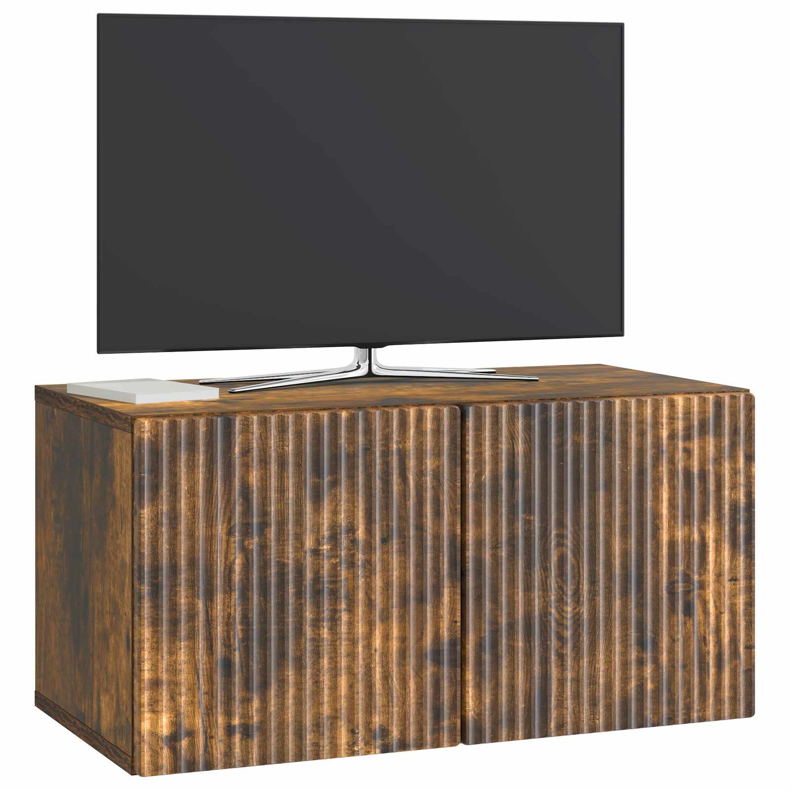 Sieninė TV spintelė Dūminio ąžuolo 59,5 x 31 x 30 cm