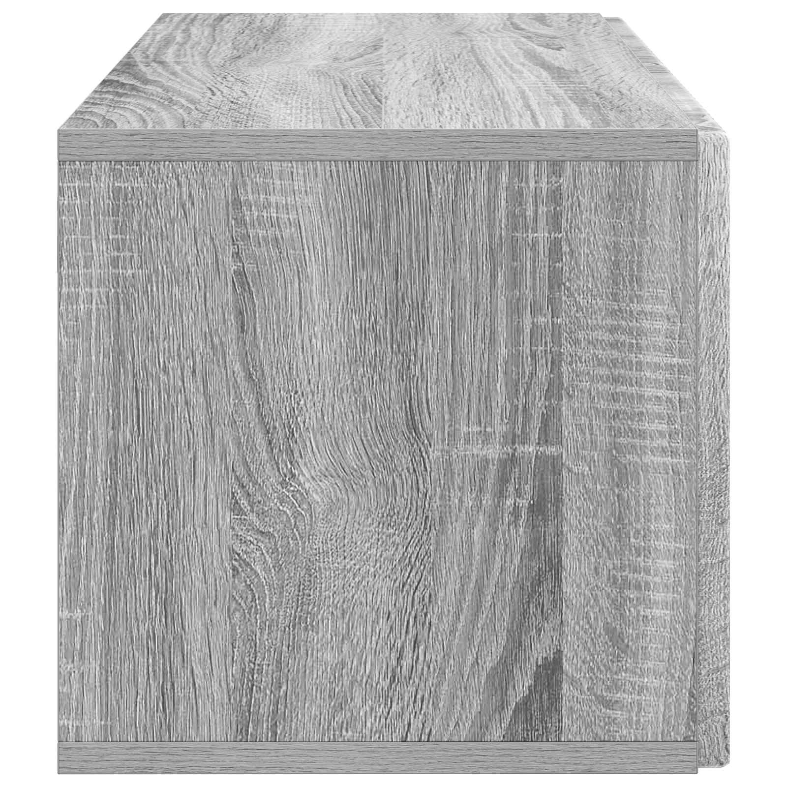 Sienas TV skapītis Pelēks Sonoma ozols 59,5 x 31 x 30 cm