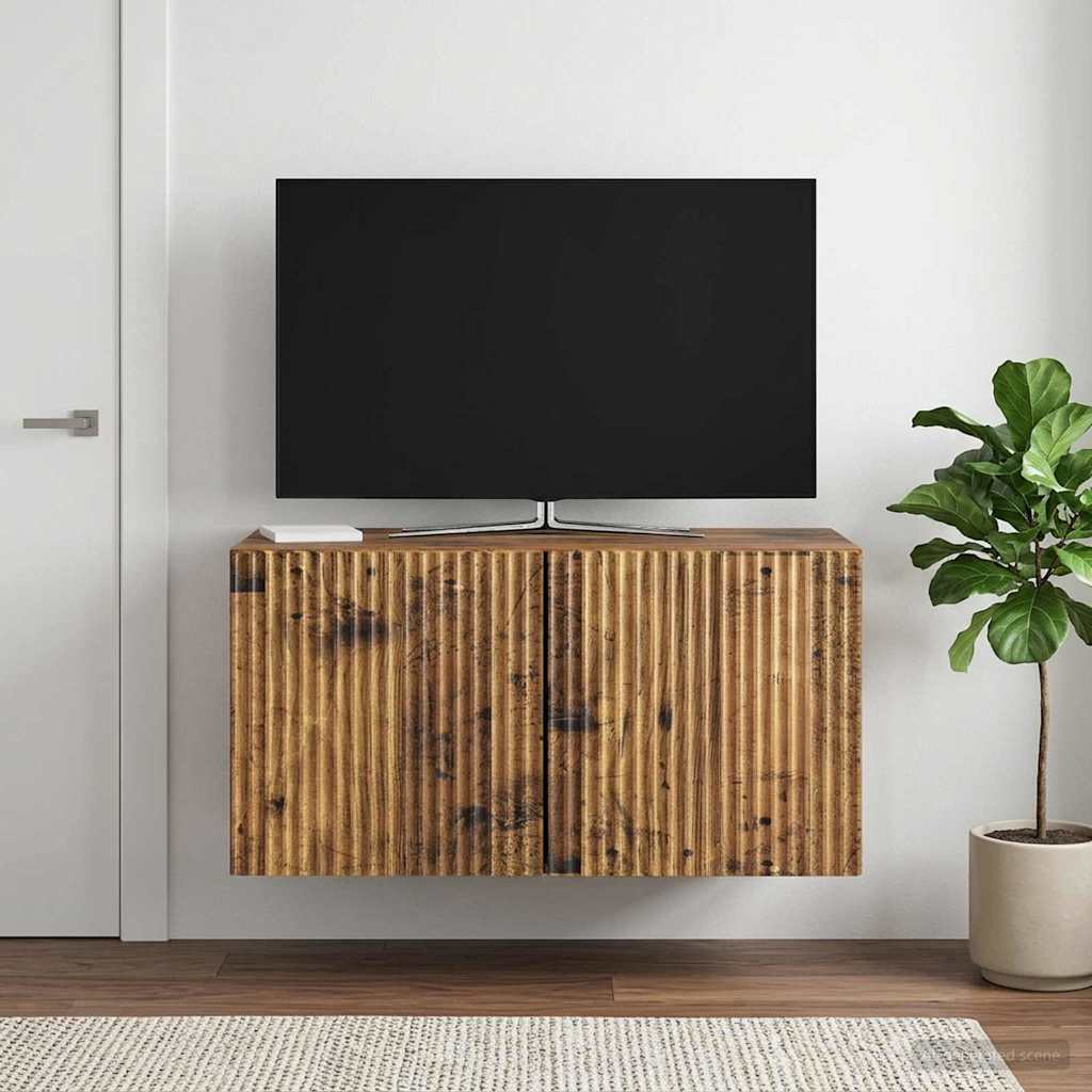 Sieninė TV spintelė Sendintos medienos 59,5 x 31 x 30 cm