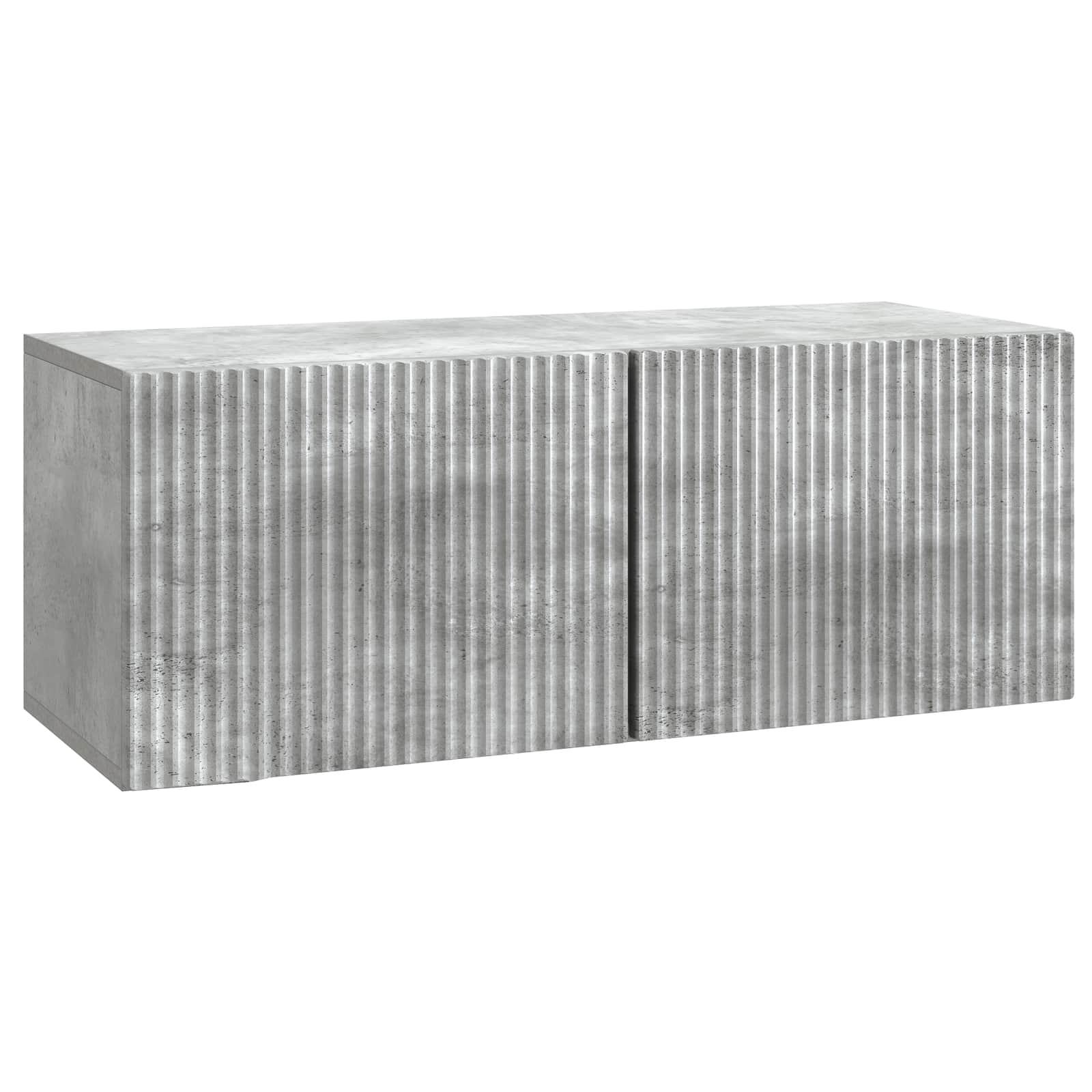 Sieninė TV spintelė Betono pilka 78,5 x 31 x 30 cm