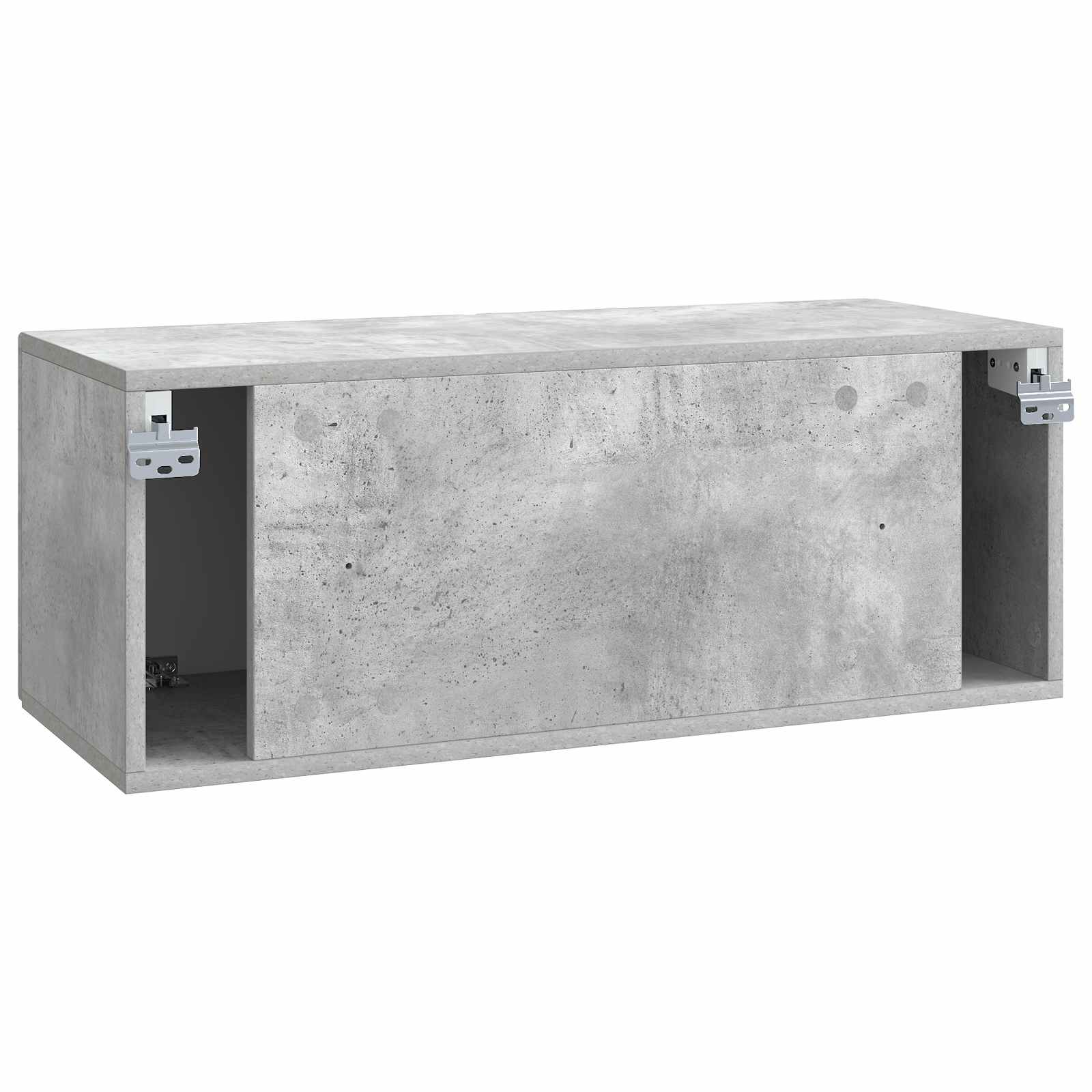 Sieninė TV spintelė Betono pilka 78,5 x 31 x 30 cm