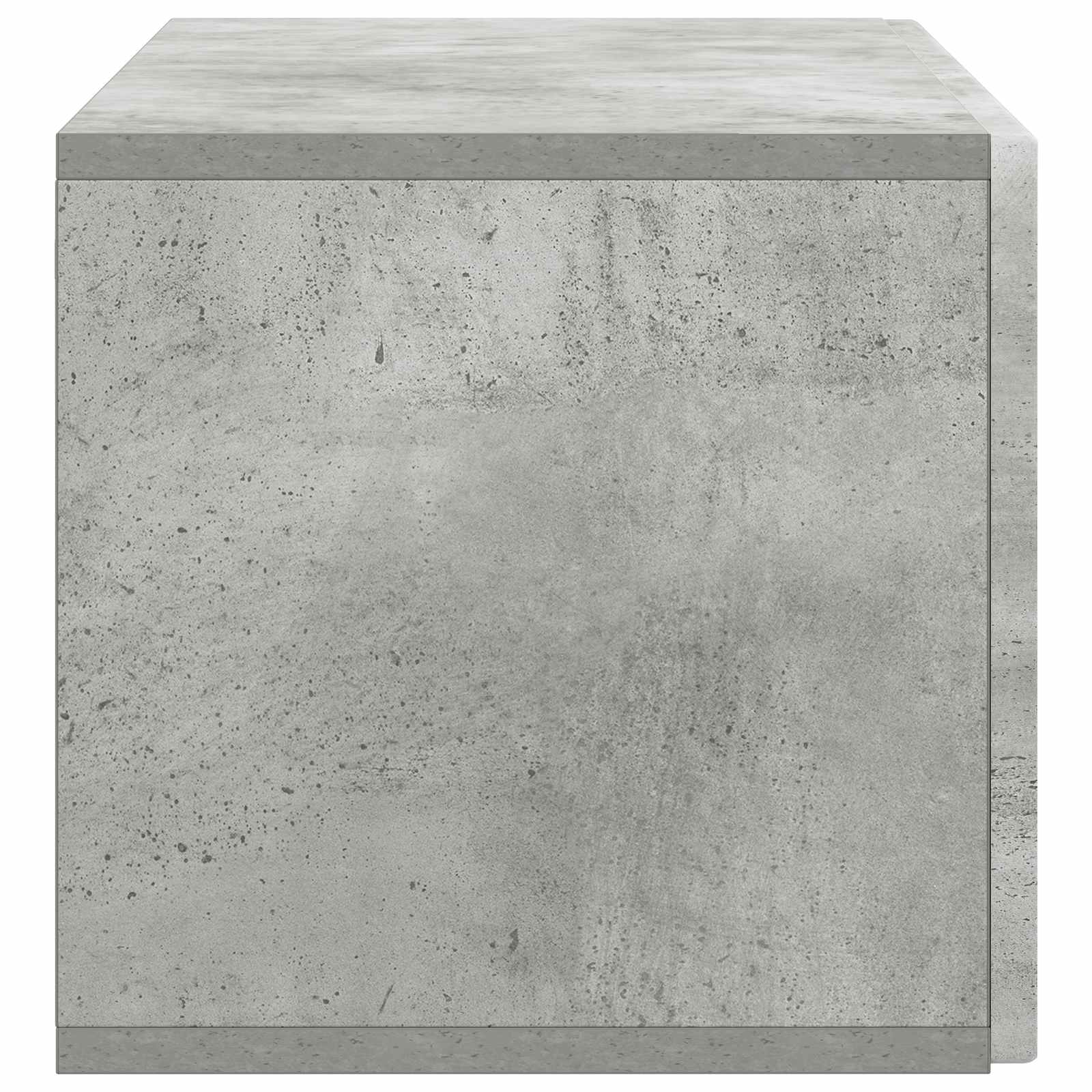 Sieninė TV spintelė Betono pilka 78,5 x 31 x 30 cm