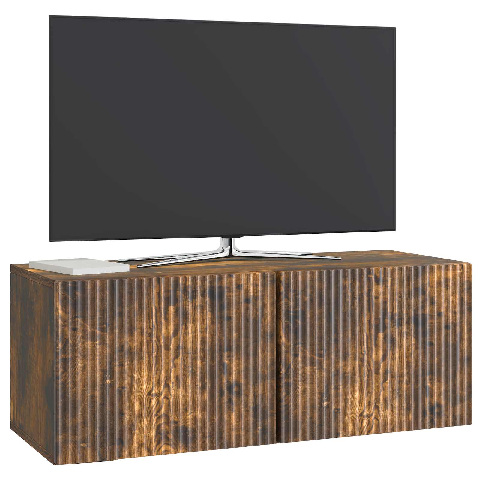 Sieninė TV spintelė Dūminio ąžuolo 78,5 x 31 x 30 cm
