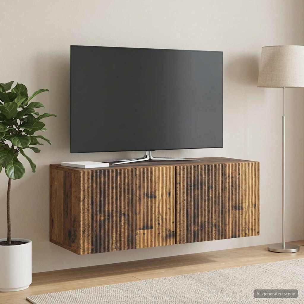 Sieninė TV spintelė Sendintos medienos 78,5 x 31 x 30 cm