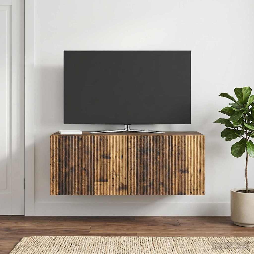 Sieninė TV spintelė Sendintos medienos 78,5 x 31 x 30 cm