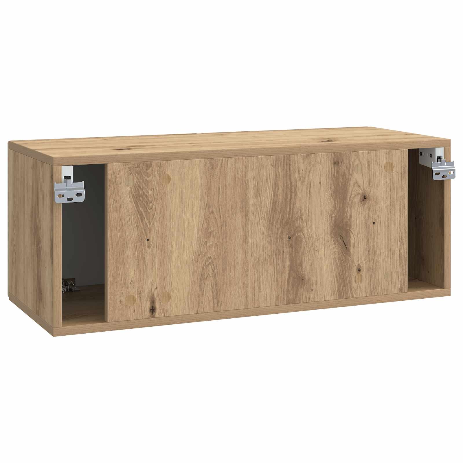 Sieninė TV spintelė Artisano ąžuolo 78,5 x 31 x 30 cm