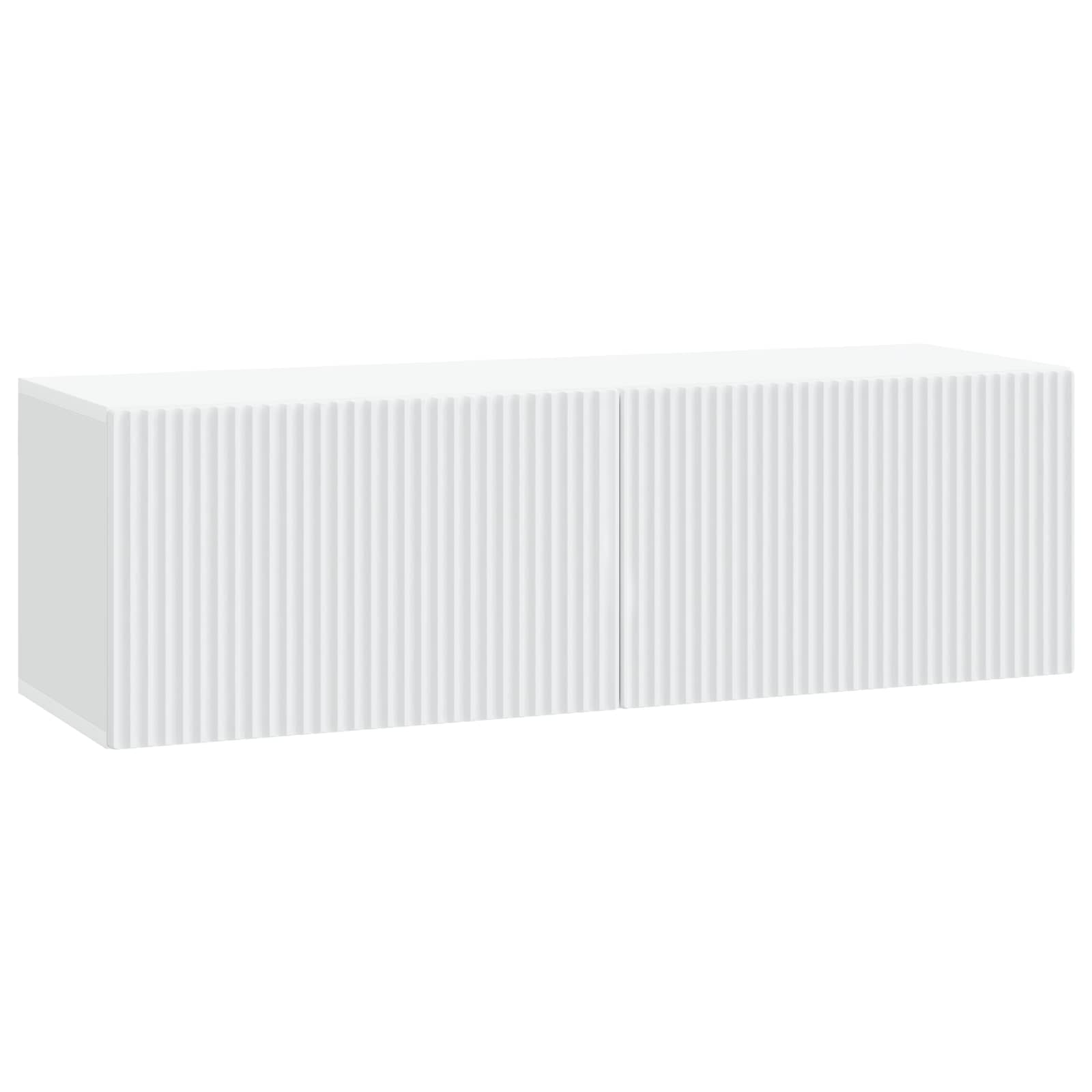 Sieninė TV spintelė Balta 98 x 31 x 30 cm Apdirbta mediena