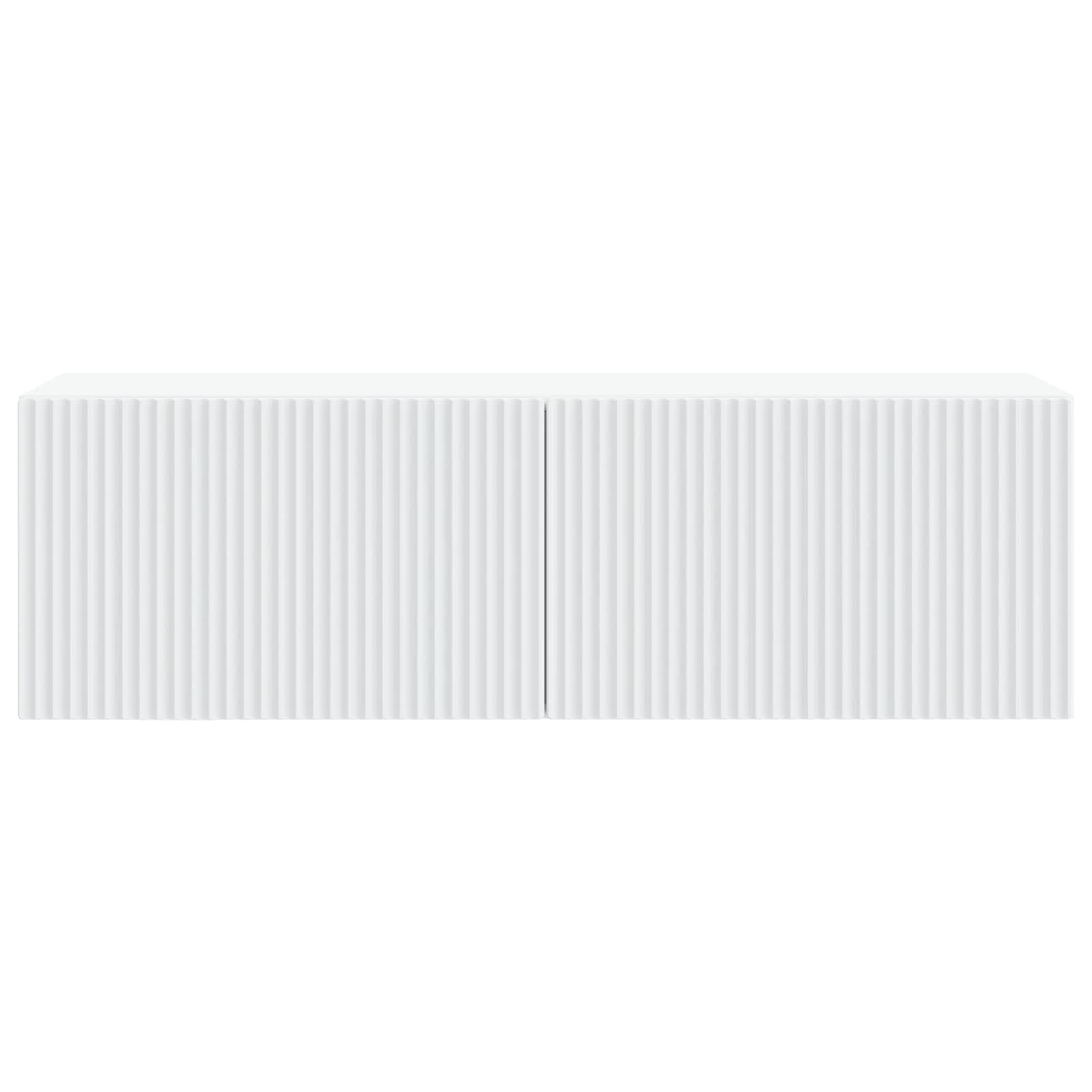 Sieninė TV spintelė Balta 98 x 31 x 30 cm Apdirbta mediena