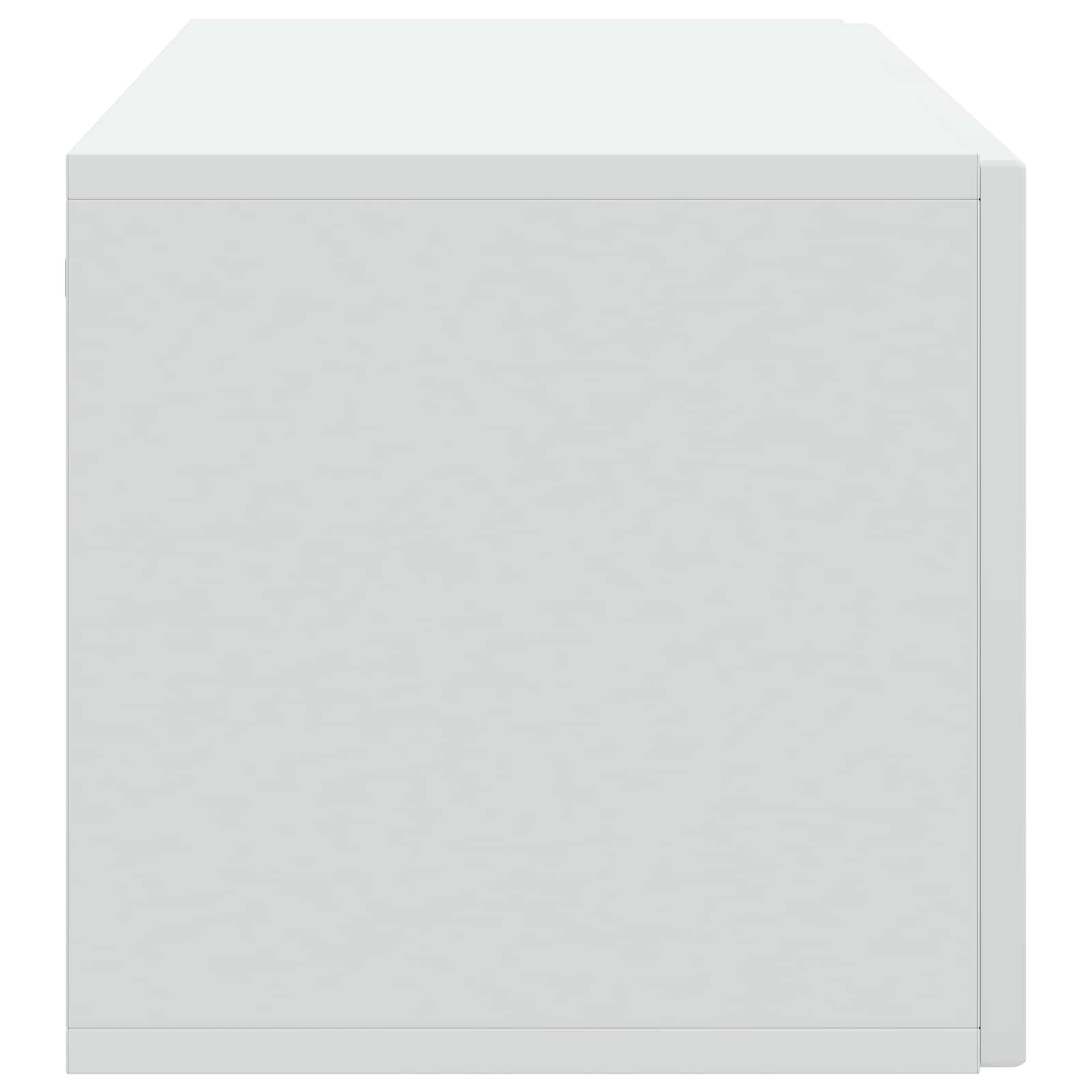 Sieninė TV spintelė Balta 98 x 31 x 30 cm Apdirbta mediena