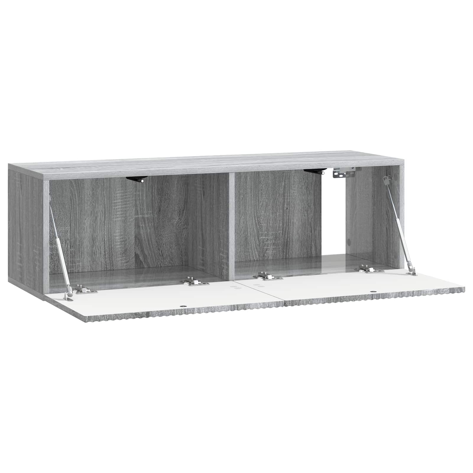 Sieninė TV spintelė Pilka sonoma ąžuolo 98 x 31 x 30 cm