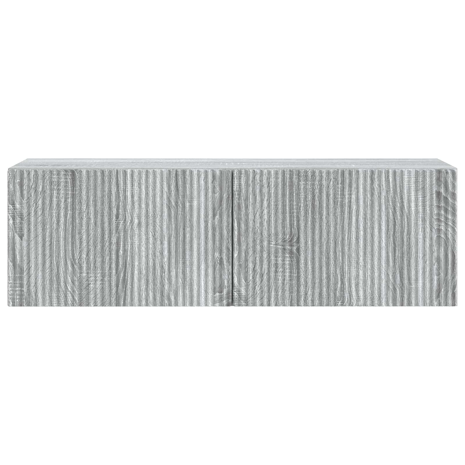 Sieninė TV spintelė Pilka sonoma ąžuolo 98 x 31 x 30 cm
