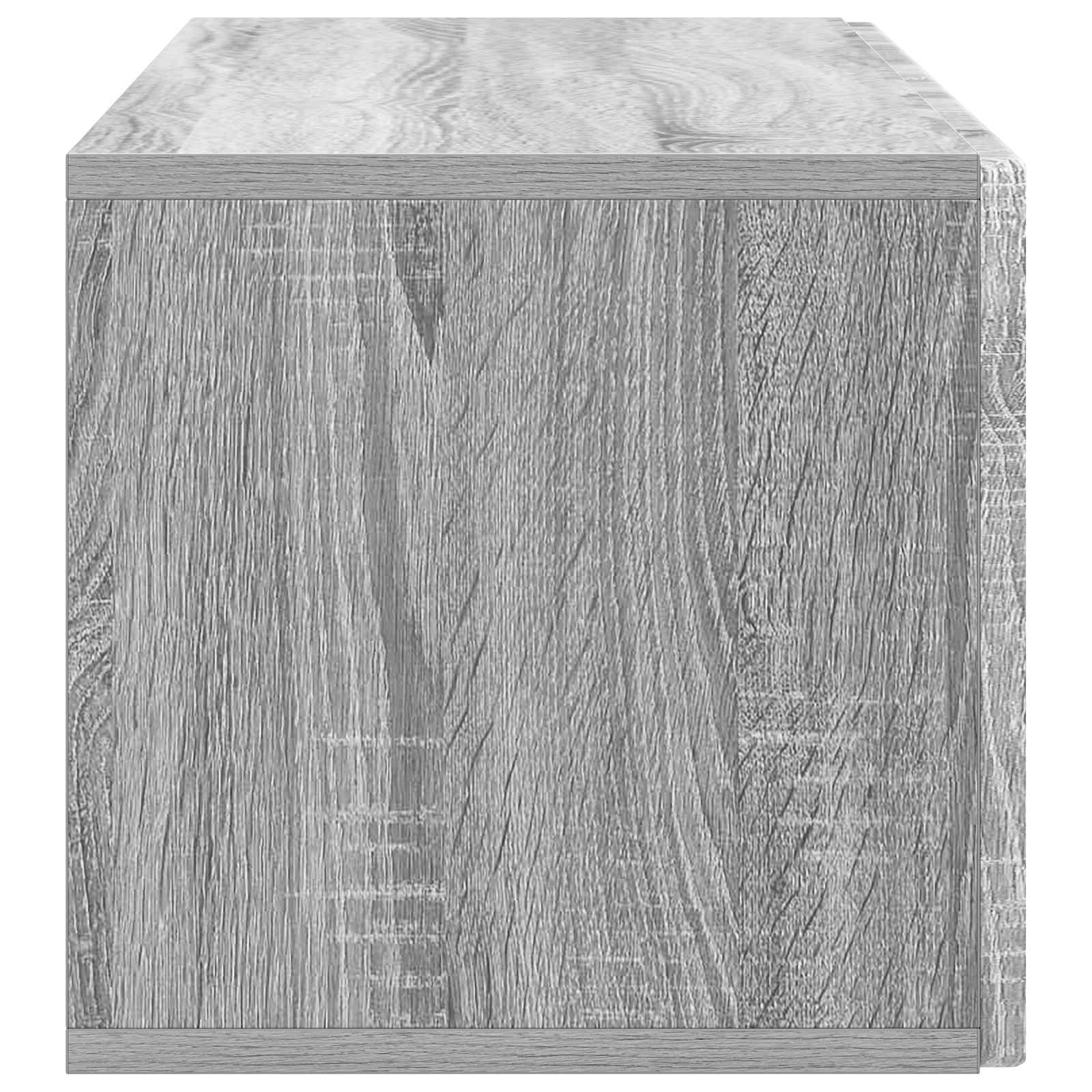 Sieninė TV spintelė Pilka sonoma ąžuolo 98 x 31 x 30 cm