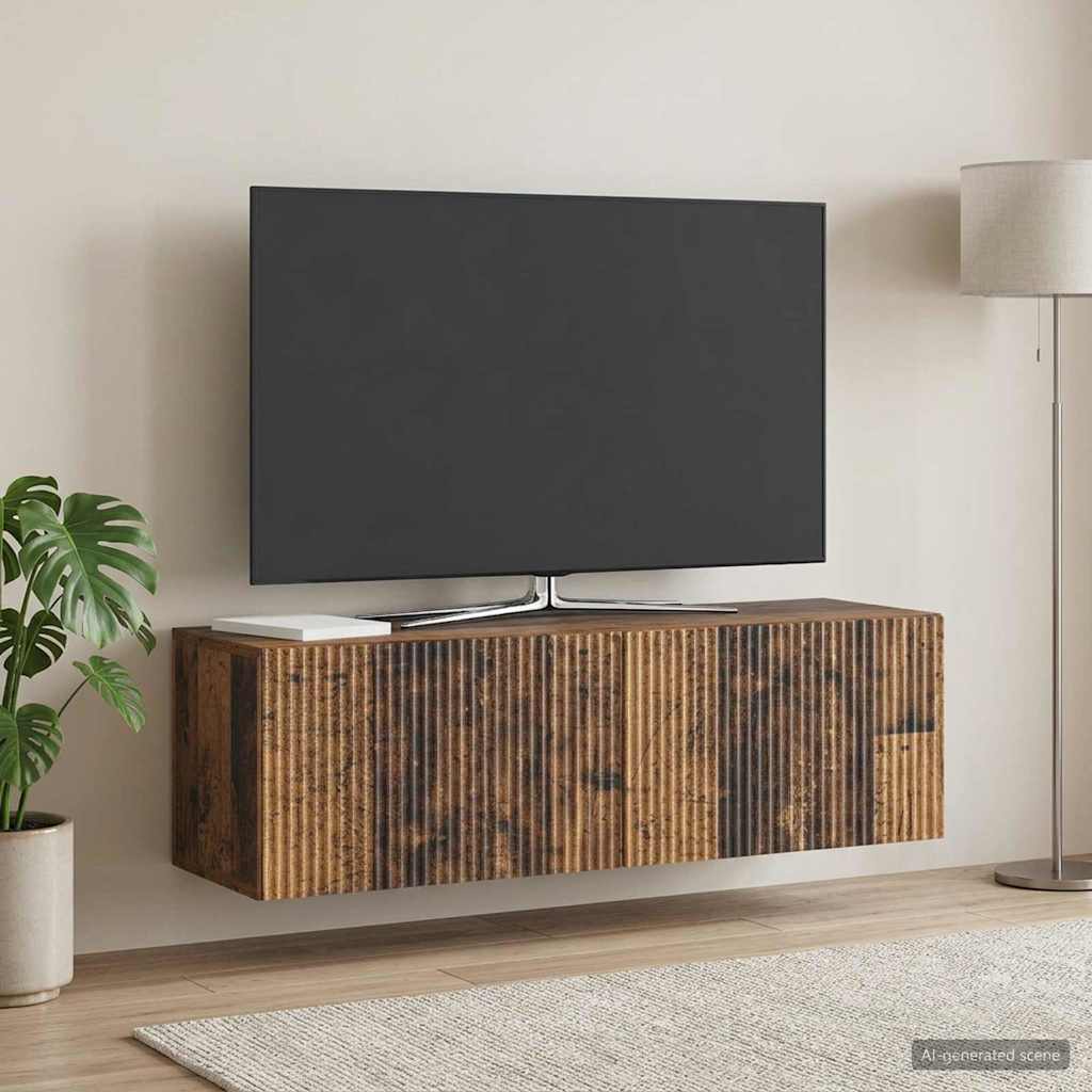 Sieninė TV spintelė Sendintos medienos 98 x 31 x 30 cm