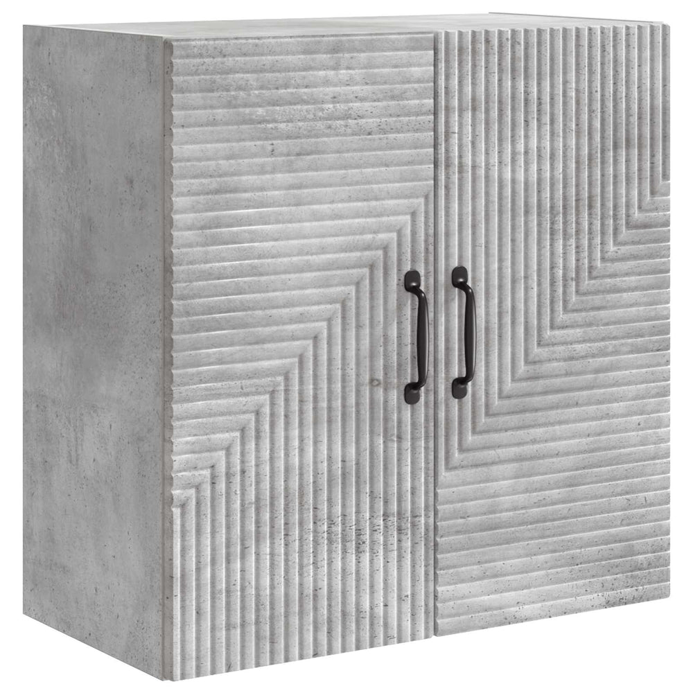 Prie sienos montuojama spinta Betono pilka 59 x 31 x 60 cm
