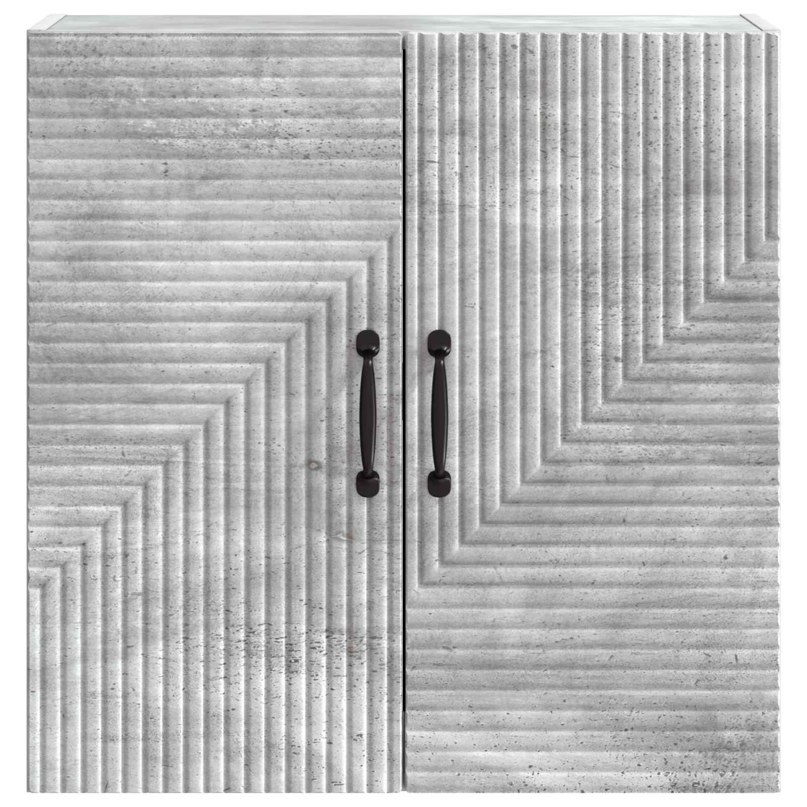 Prie sienos montuojama spinta Betono pilka 59 x 31 x 60 cm