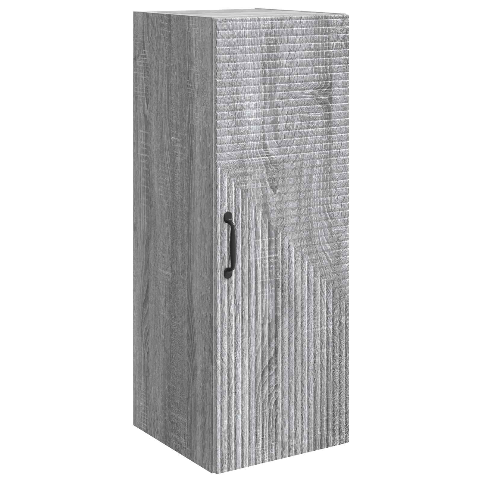 Prie sienos montuojama spinta Pilka Sonoma 33 x 34,5 x 90 cm
