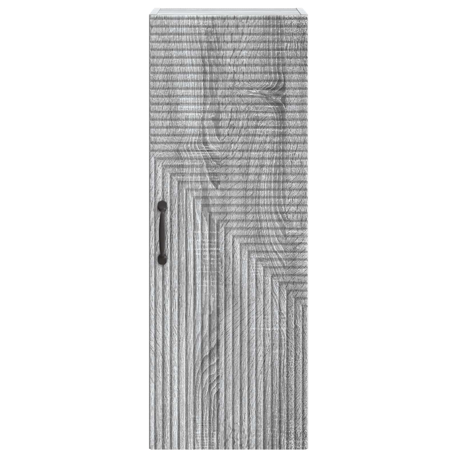 Prie sienos montuojama spinta Pilka Sonoma 33 x 34,5 x 90 cm
