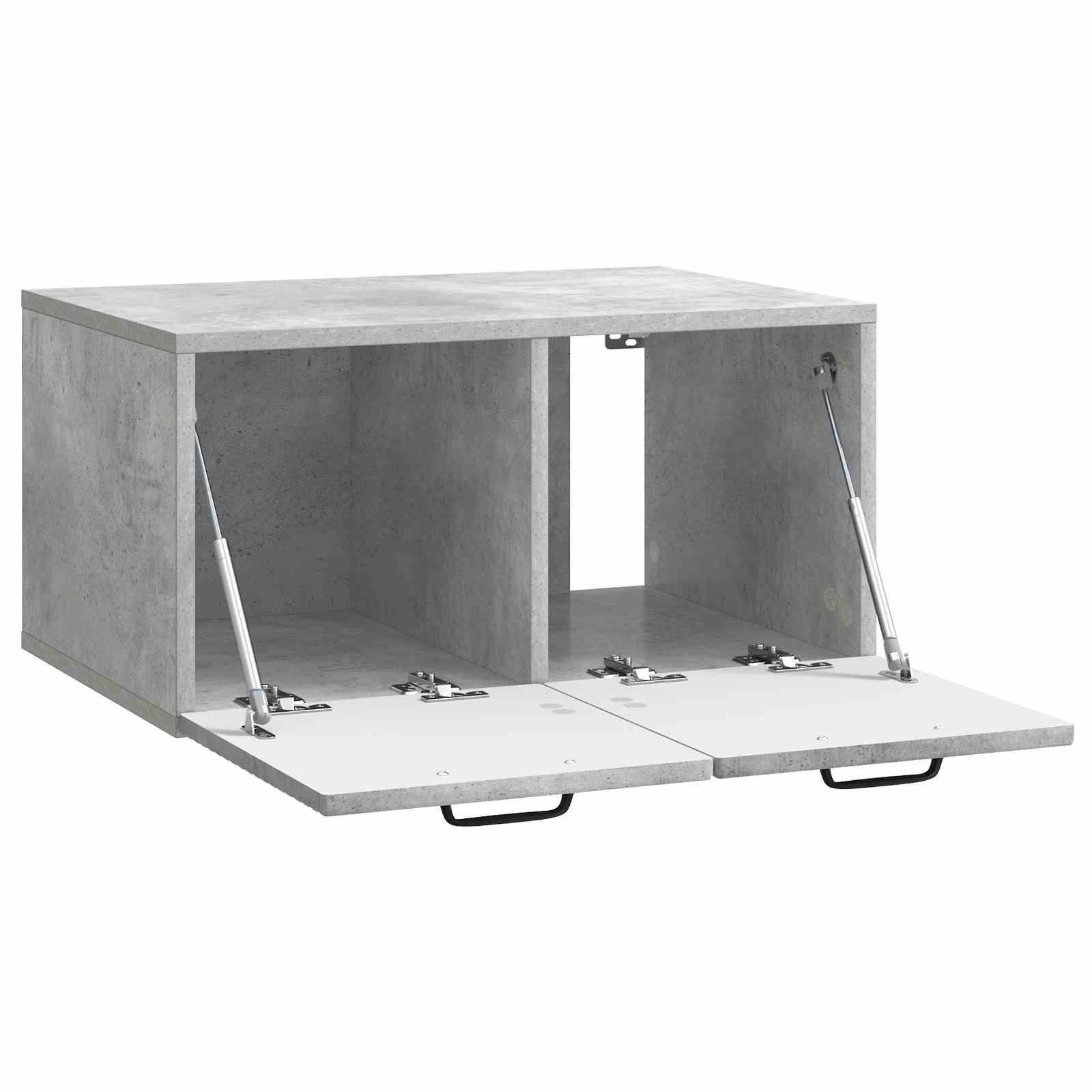 Sieninė TV spintelė Betono pilka 59,5 x 41 x 30 cm