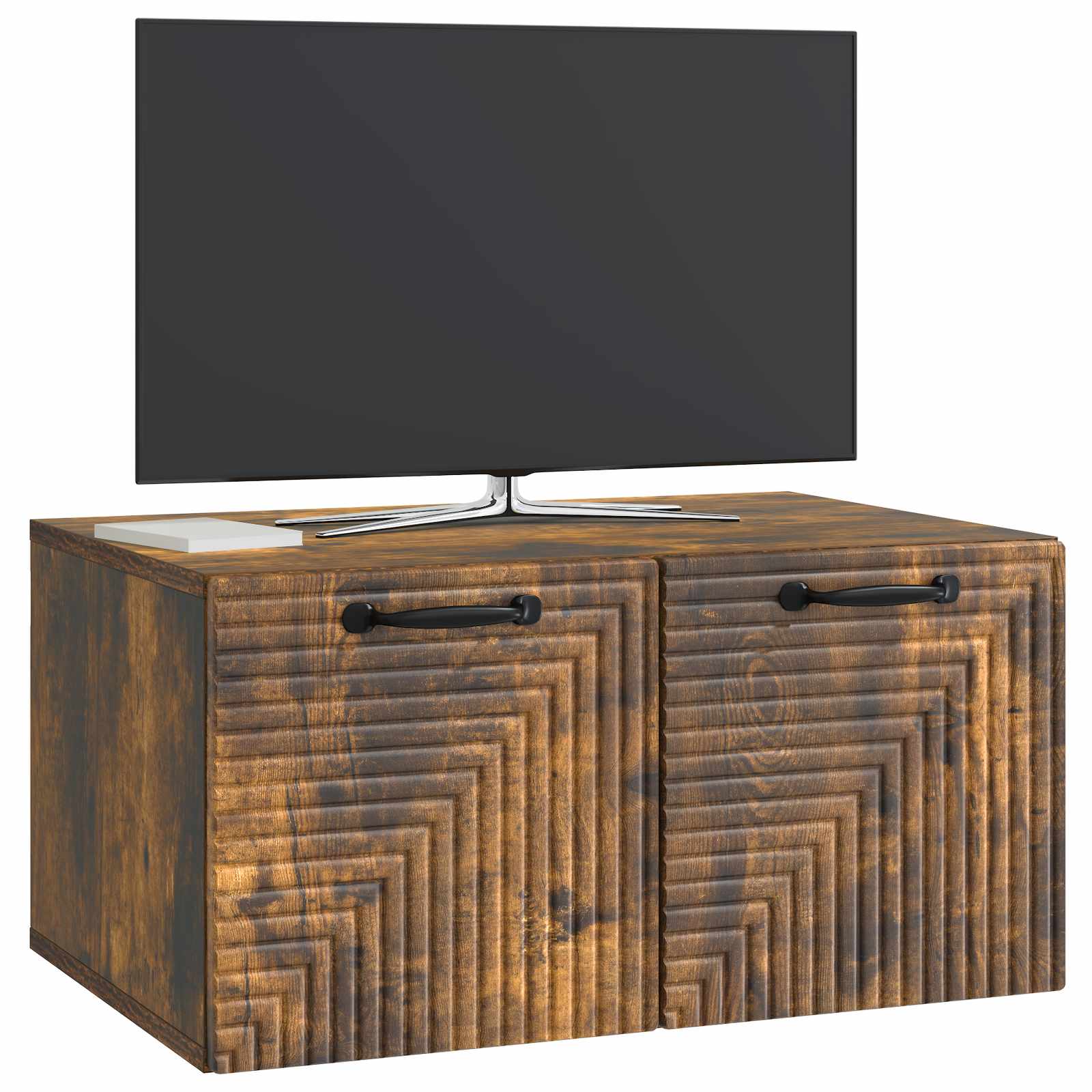Sieninė TV spintelė Dūminio ąžuolo 59,5 x 41 x 30 cm