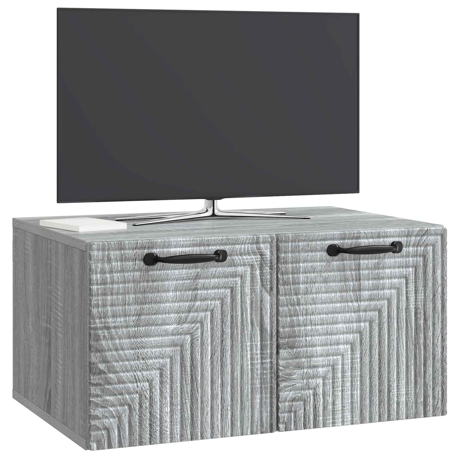 Piekaramais TV skapītis, pelēks sonoma ozols, 59,5 x 41 x 30 cm