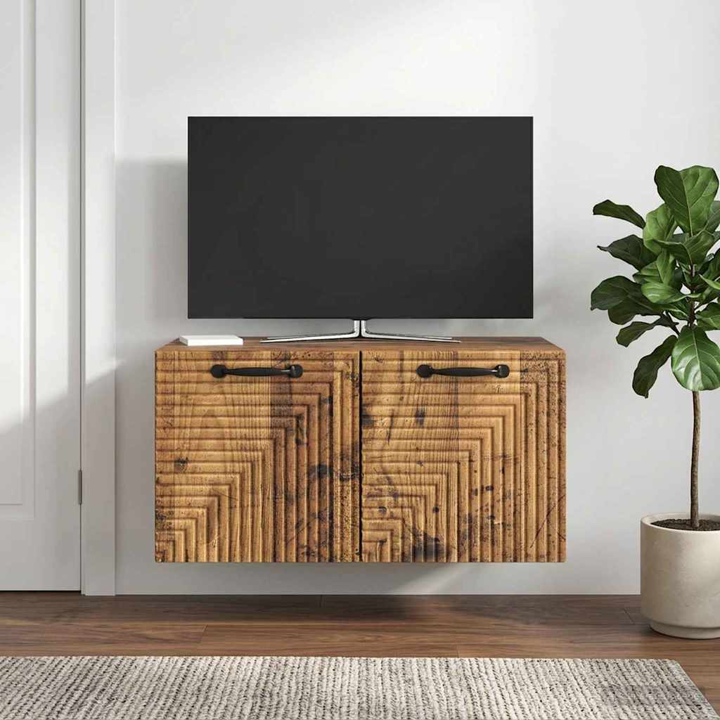 Sieninė TV spintelė Sendintos medienos 59,5 x 41 x 30 cm