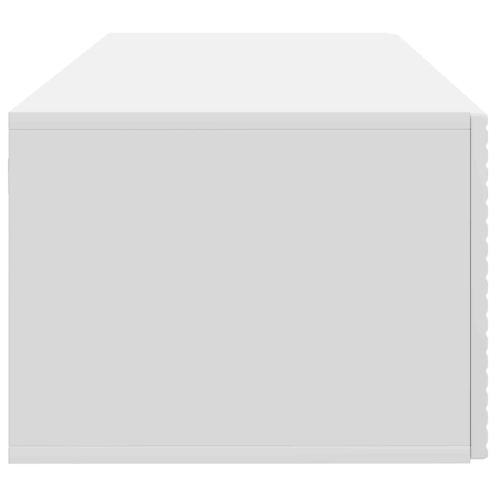 Sieninė TV spintelė Balta 78,5 x 41 x 30 cm Apdirbta mediena