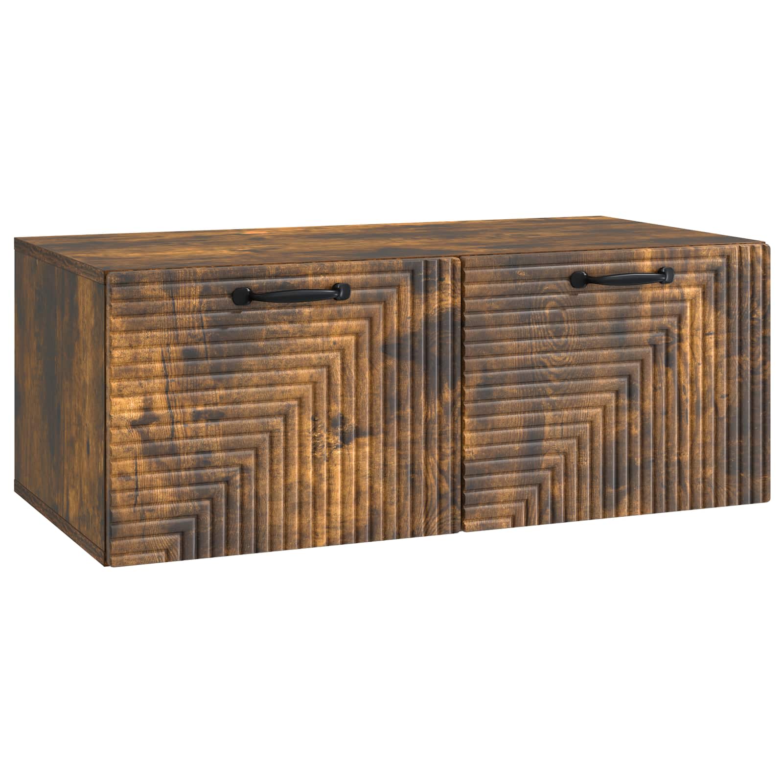 Sieninė TV spintelė Dūminio ąžuolo 78,5 x 41 x 30 cm