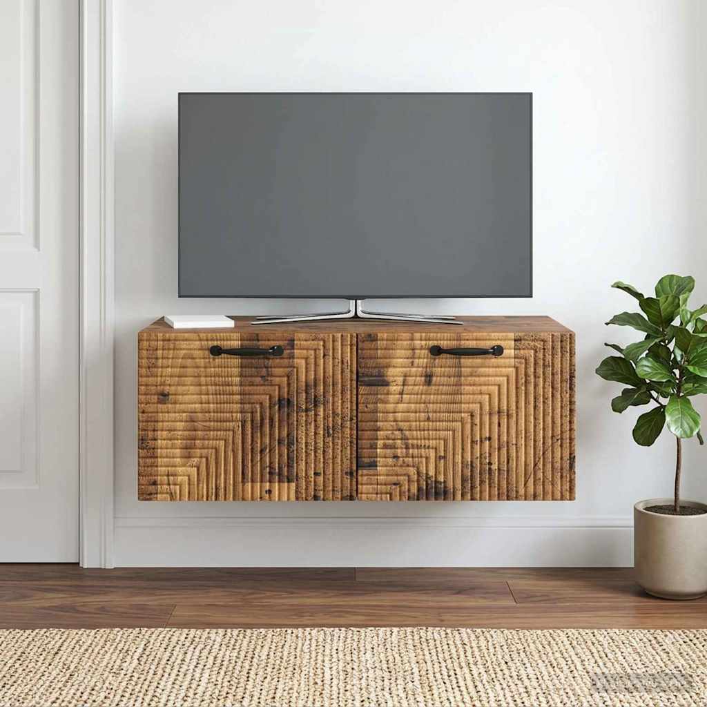 Sieninė TV spintelė Sendintos medienos 78,5 x 41 x 30 cm
