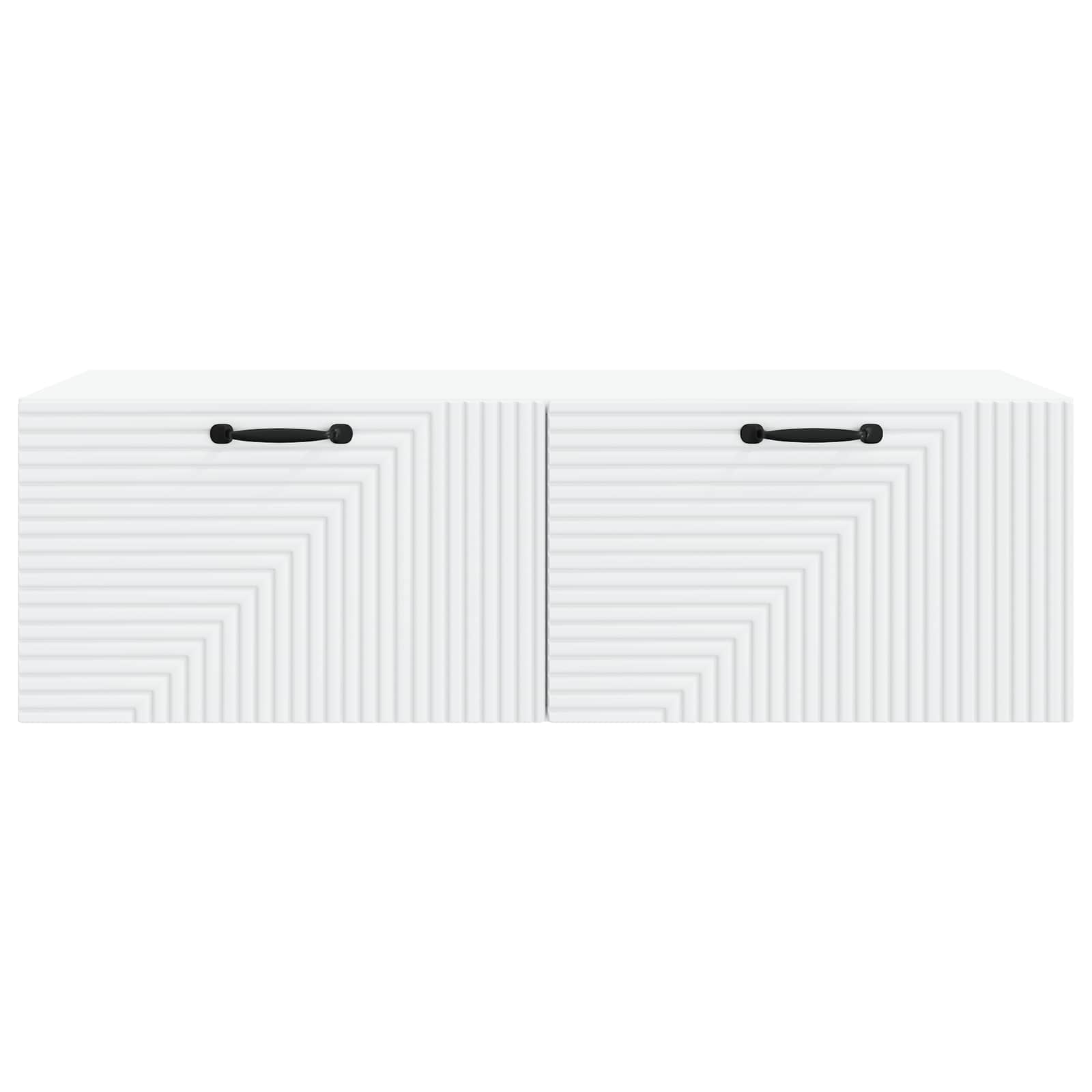 Sieninė TV spintelė Balta 98 x 41 x 30 cm Apdirbta mediena