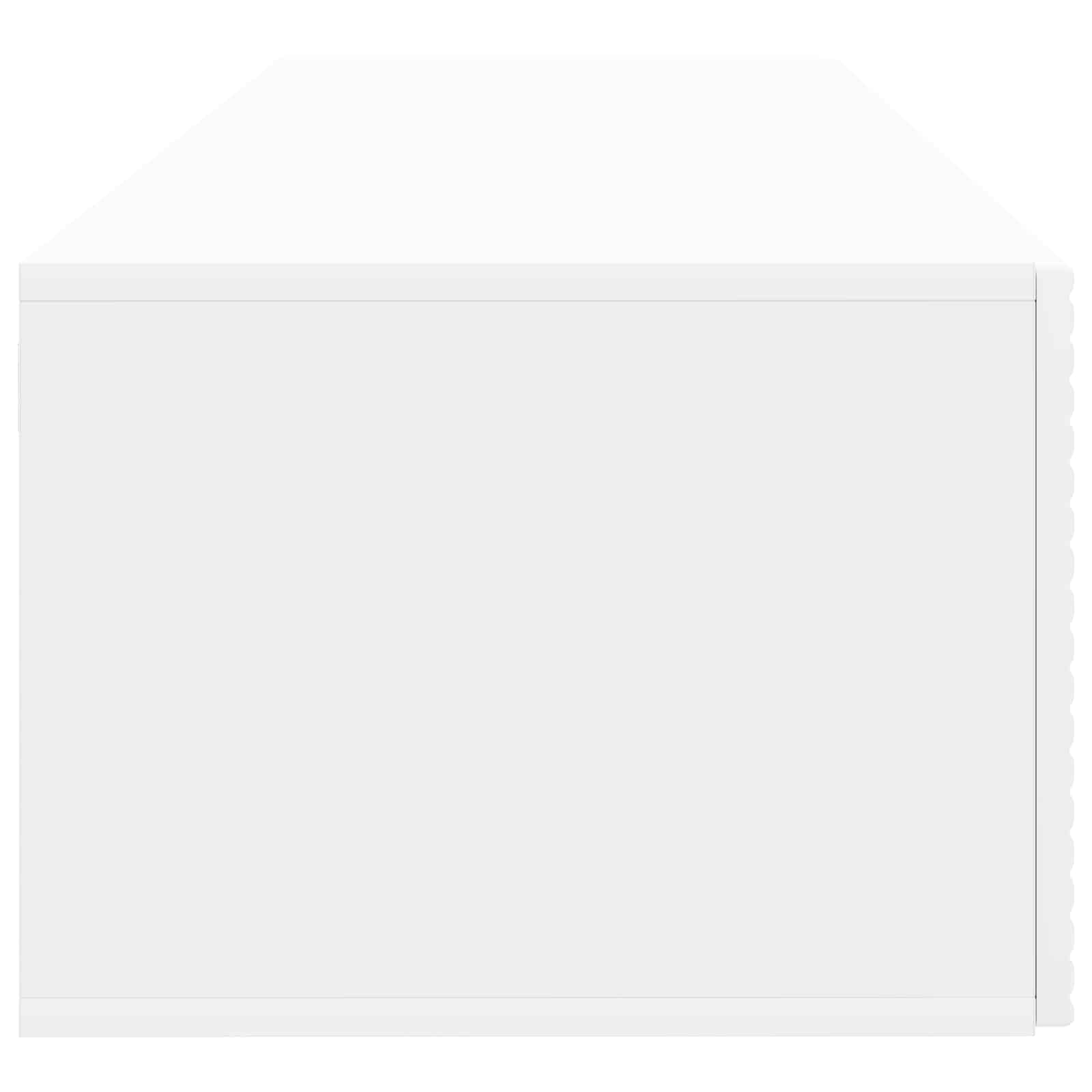 Sieninė TV spintelė Balta 98 x 41 x 30 cm Apdirbta mediena