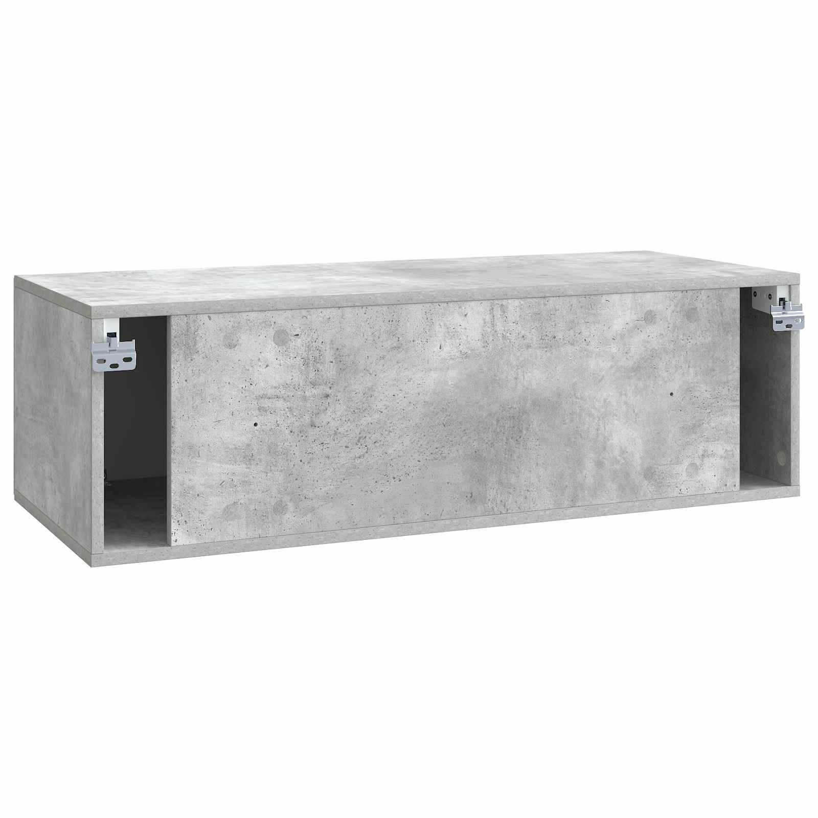 Sieninė TV spintelė Betono pilka 98 x 41 x 30 cm