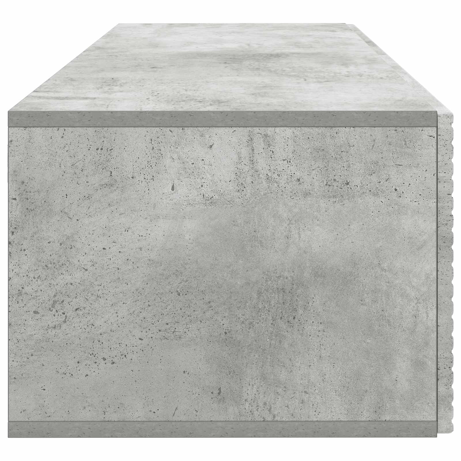 Sieninė TV spintelė Betono pilka 98 x 41 x 30 cm