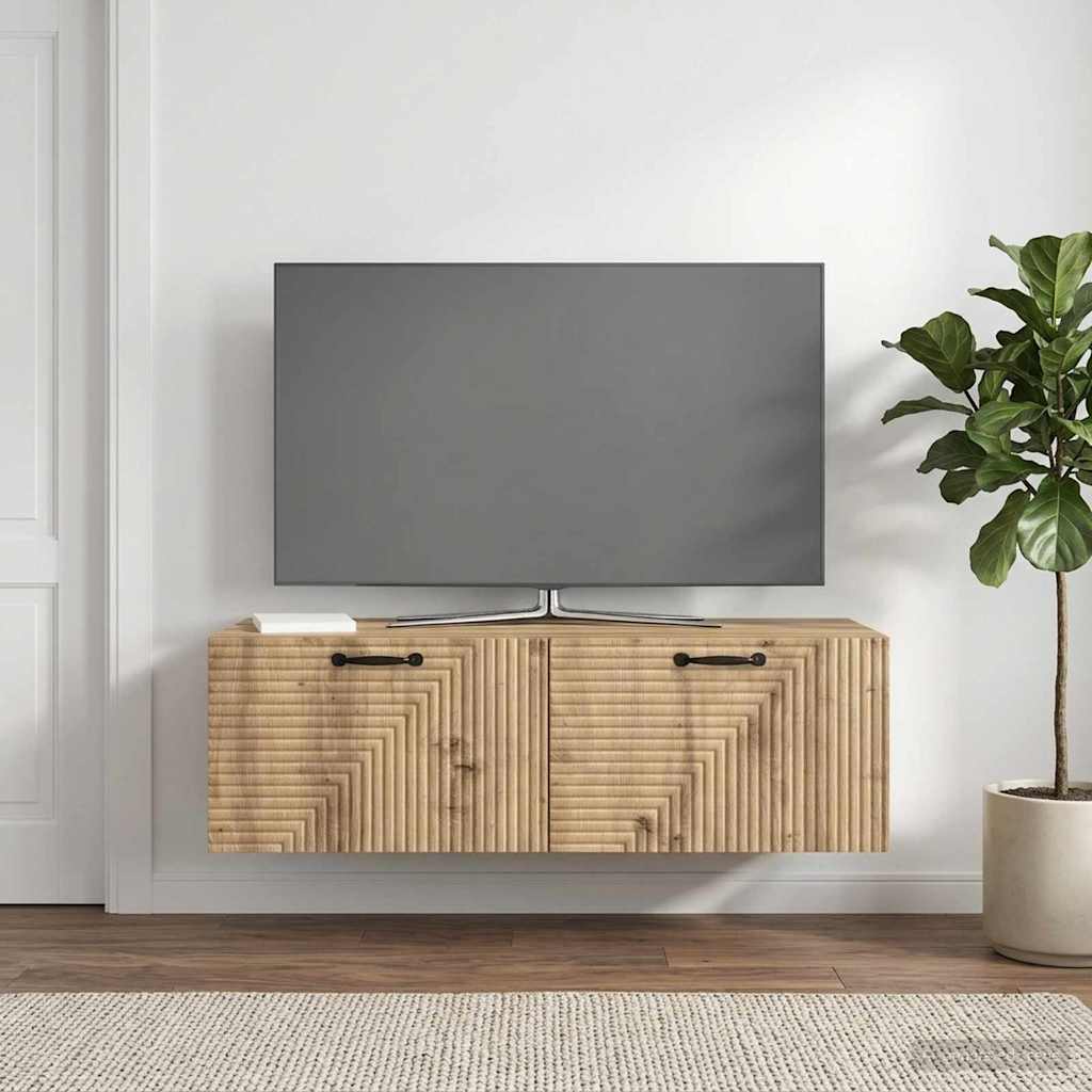 Sieninė TV spintelė Artisano ąžuolo 98 x 41 x 30 cm