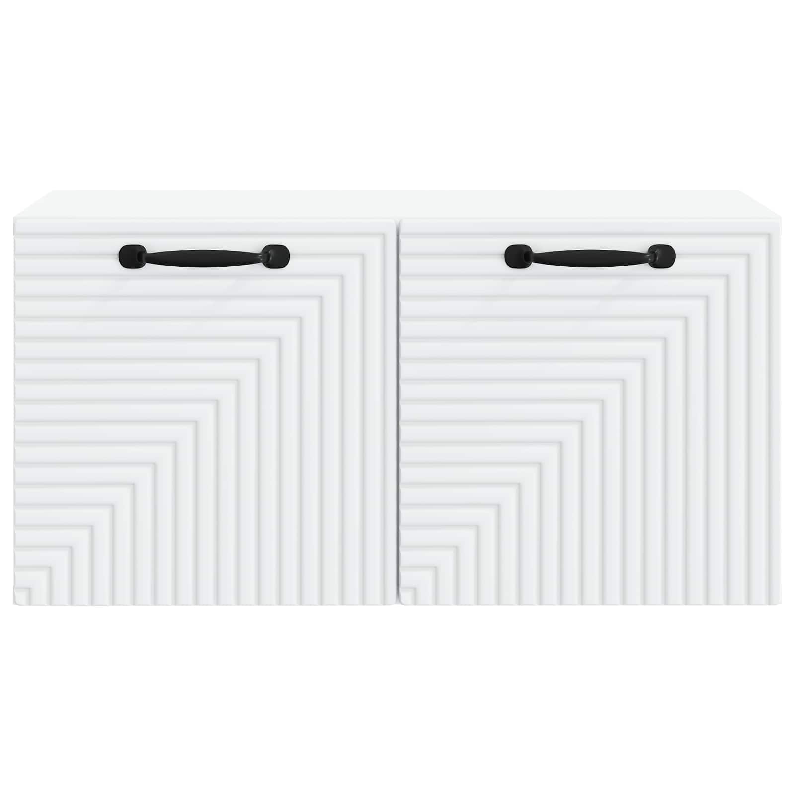 Sieninė TV spintelė Balta 59,5 x 31 x 30 cm Apdirbta mediena