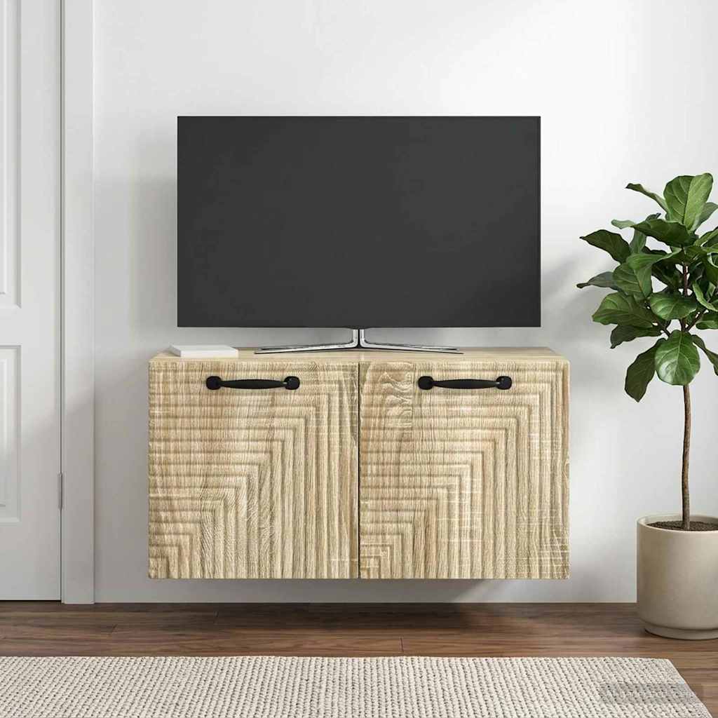 Sieninė TV spintelė Sonoma ąžuolas 59,5 x 31 x 30 cm